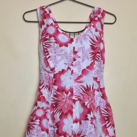 Lands' End Dresses & Skirts - Lands’ End Floral sleeveless dress